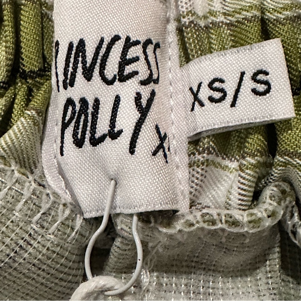PRINCESS POLLY xx Plaid Check Pleated School Girl Lona Mini Skirt Size XS/S NEW - Picture 6 of 9
